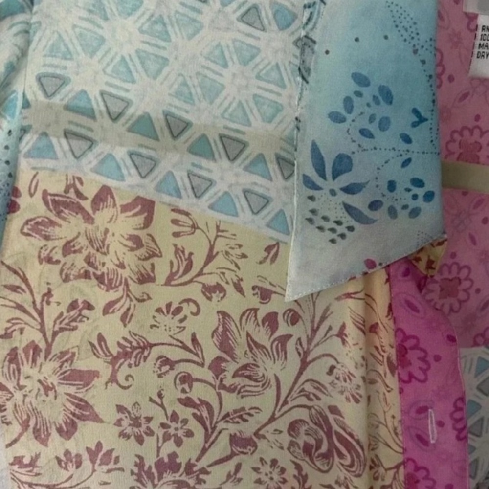 Multicolor Patchwork Pantsuit - image 6